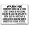 Signmission 14 in Height, 10 in Width, Plastic, 10" x 14", WS-North Dakota Equine WS-North Dakota Equine - alternate 1